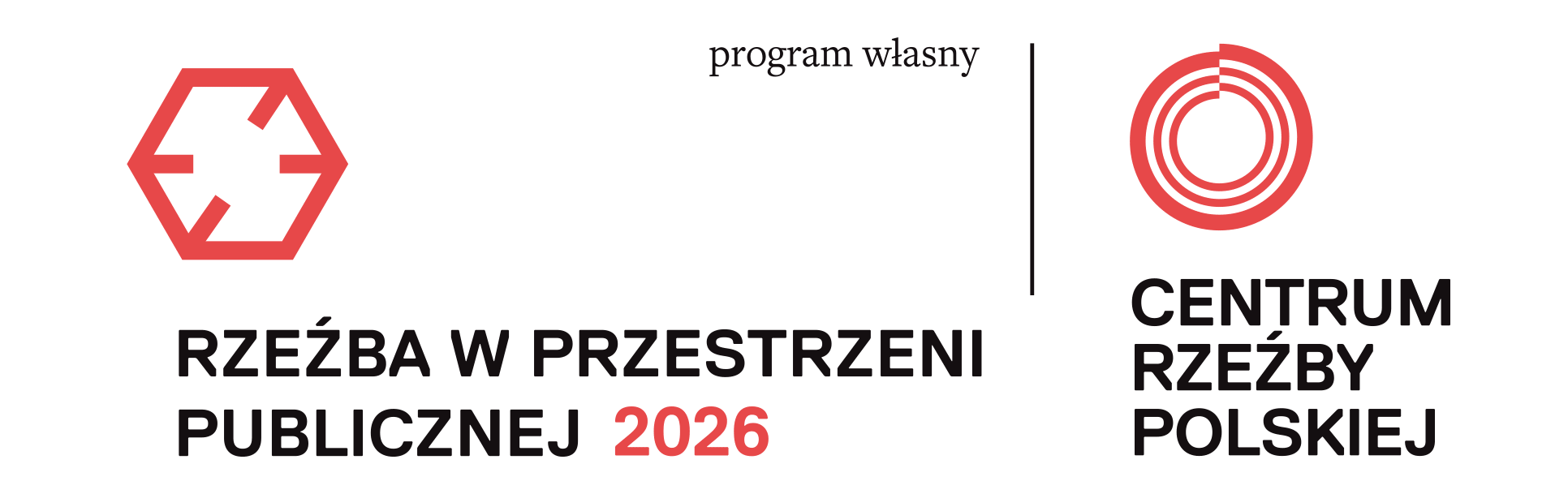 Logo Rzeźba w przestrzeni publicznej 2026