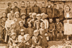 1968 Uczniowie-Szkoly-Podstawowej-w-Dlugim-Kacie-rok-okolo-1936-38